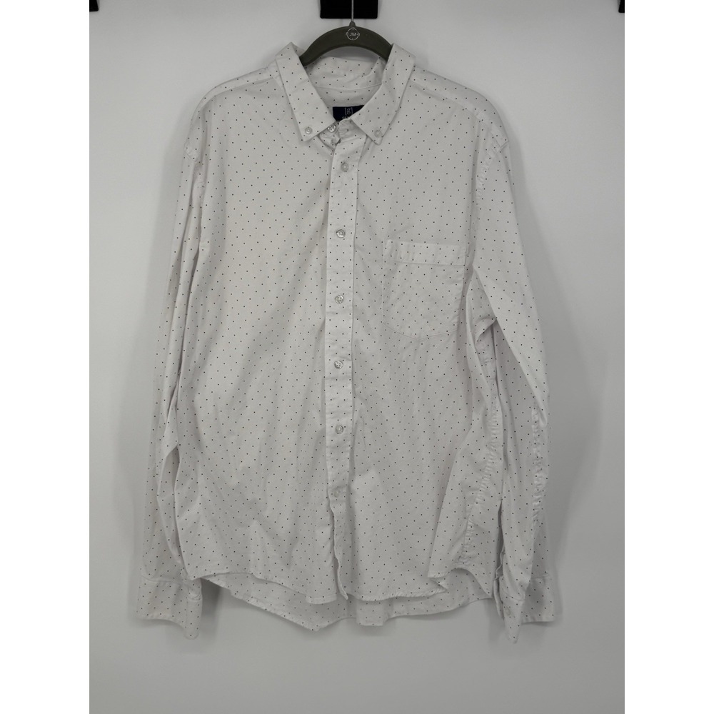 George Men's Long Sleeve Classic Fit Button Down XL